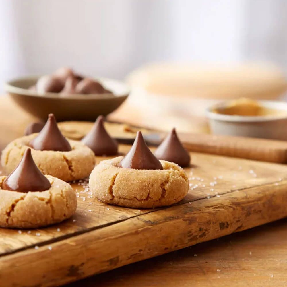 gluten free peanut butter blossoms