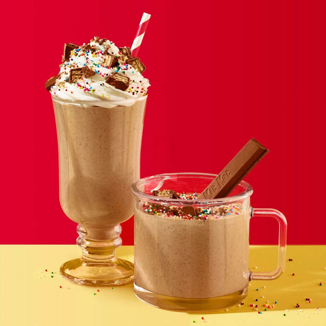 kit kat coffee milkshakes