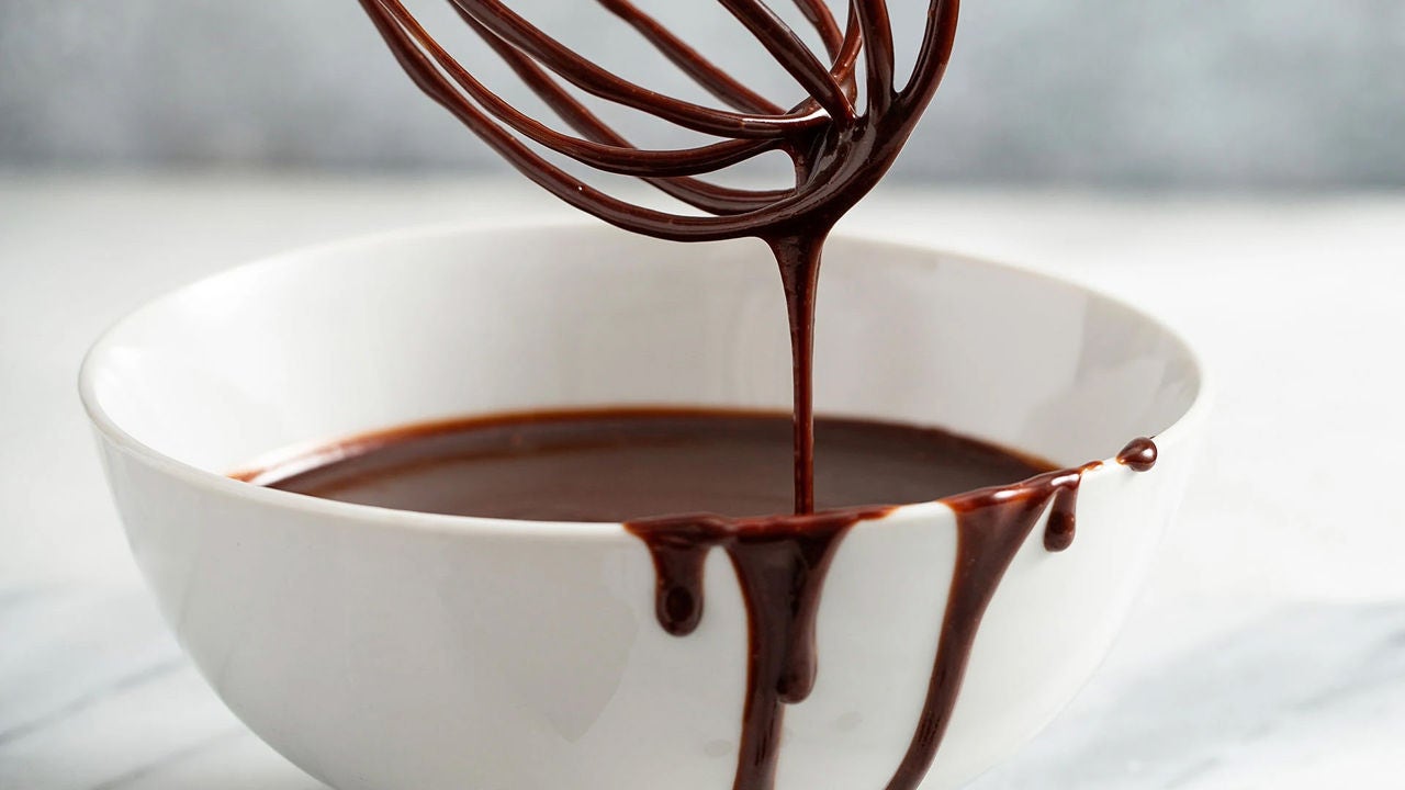 chocolate glaze