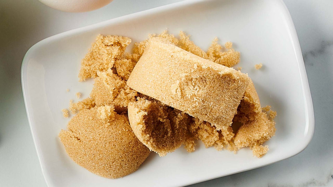 plate of brown sugar