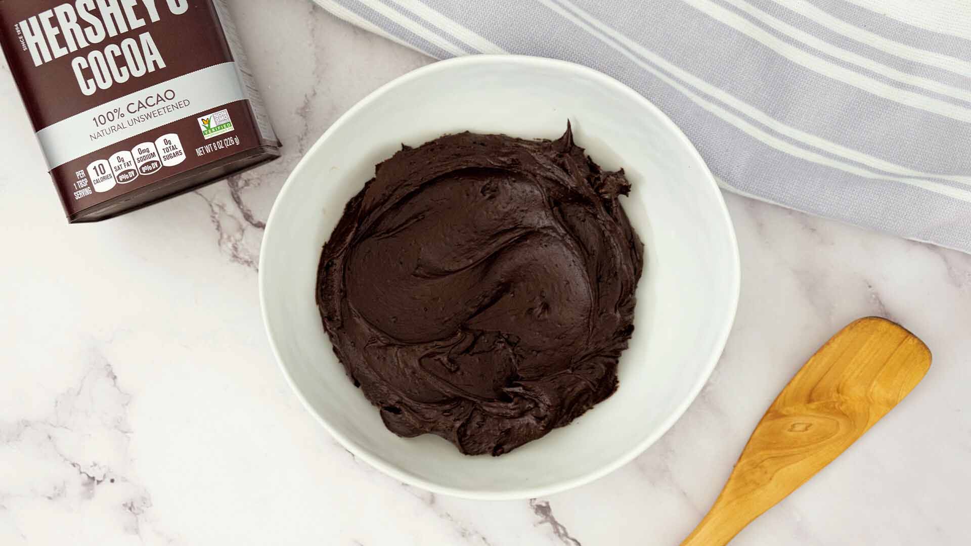 creamy brownie frosting