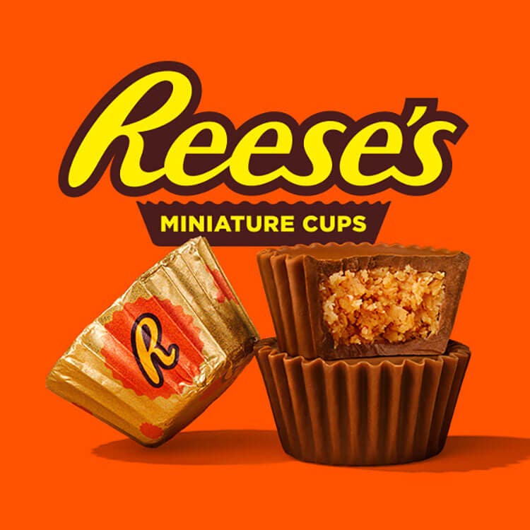 reeses miniatures peanut butter cups product tile