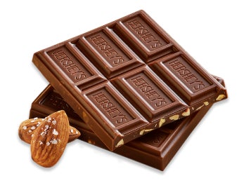 hersheys plant based almond chocolate bar