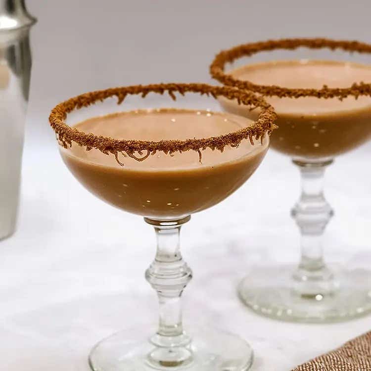 pair of hersheys chocolate martinis