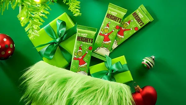hersheys grinch milk chocolate candy bars